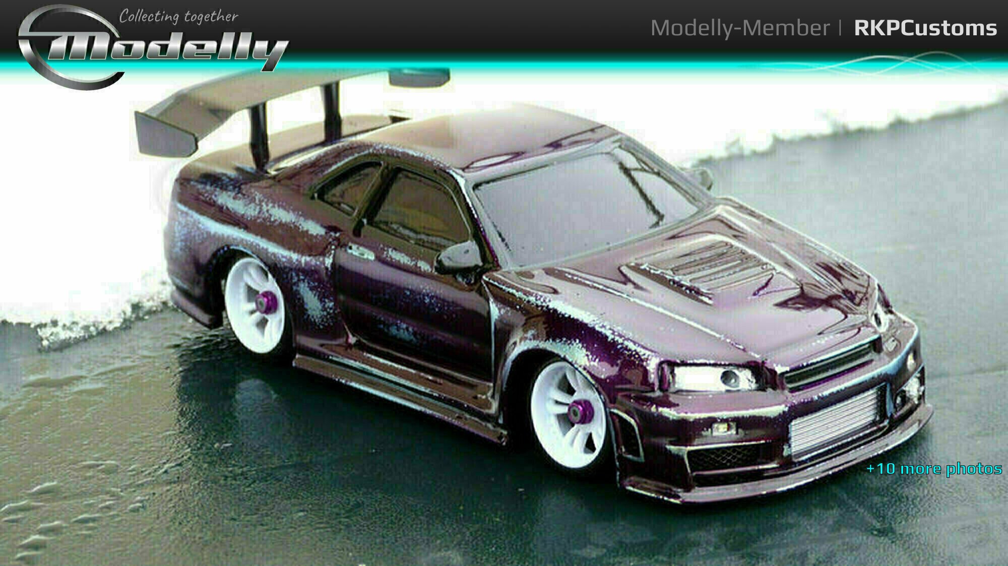 Customized nissan skyline gtr r34 #3