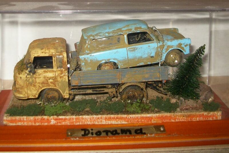 Diorama Umbauten - handmade - 1:43 Image 44