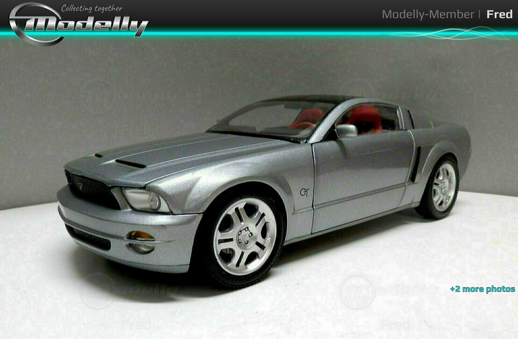 Tungsten silver ford mustang gt coupe concept #6