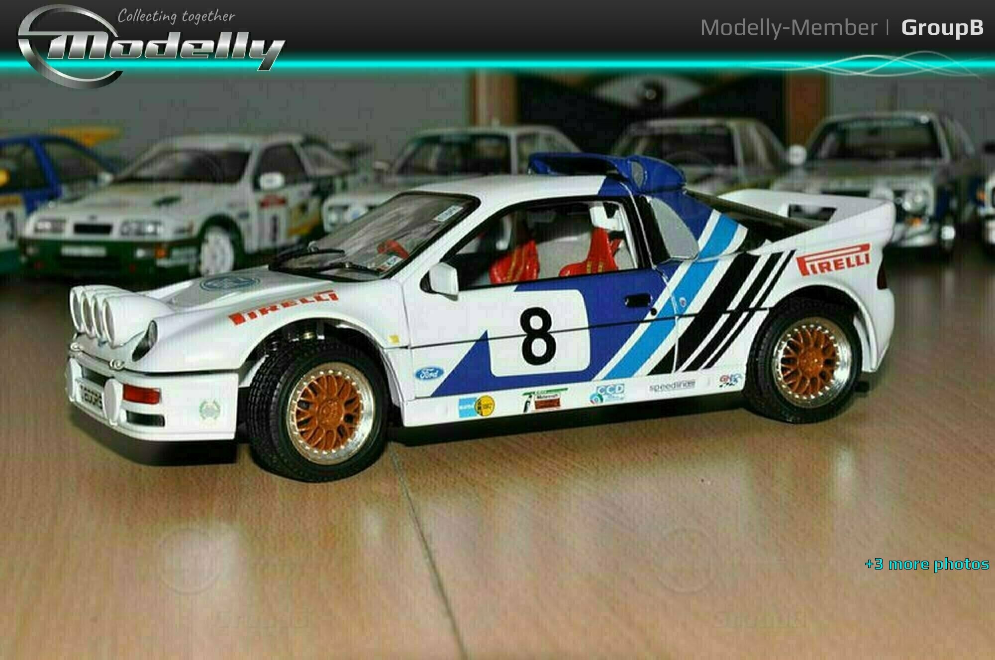 Ford rs200 1/18 #1
